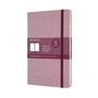 : Moleskine Notizbuch - Blend Large/A5, Punktraster, Fester Stoffeinband, Lila, Div.
