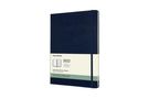 : Moleskine 12 Monate Wochen Notizkalender 2022, XL, 1 Wo = 1 Seite, rechts linierte Seite, Gebunden, Saphir, Buch