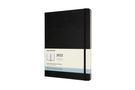 : Moleskine 12 Monate Monats Notizkalender 2022, XL, 1 Mo = 2 Seiten, linierte Seiten, Gebunden, Schwarz, Buch