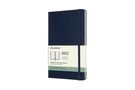 : Moleskine 12 Monate Wochenkalender 2022, Large/A5, 1 Wo = 2 Seiten, horizontal, Gebunden, Saphir, Buch