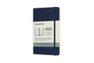 : Moleskine 12 Monate Wochenkalender 2022, Pocket/A6, 1 Wo = 2 Seiten, horizontal, Weicher Einband, Saphir, Buch