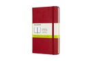 Moleskine Notizbuch Medium, Blanko, Scharlachrot, Diverse