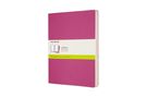 Moleskine: Moleskine Cahier XL, 3er Set, Blanko, Kinetisches Pink, Div.