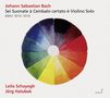 Johann Sebastian Bach (1685-1750): Sonaten für Violine & Cembalo BWV 1014-1019, CD