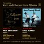 Paul Severson & Chuz Alfred: Presenting Rare And Obscure Jazz Albums: Midwest Jazz & Jazz Young Blood, CD, CD