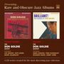 "Rare and Obscure Jazz Albums", Don Goldie im Fokus. Zwei Albumcover: "Trumpet Caliente" und "Brilliant! The Trumpet of Don Goldie"., CD