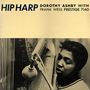 Text: "HIP HARP DOROTHY ASHBY WITH FRANK WESS PRESTIGE 7140". Frau spielt Harfe, Mikrofon davor., LP