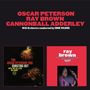 Oscar Peterson, Ray Brown & Cannonball Adderley: Bursting Out / Ray Brown With The All-Star Big Band, CD