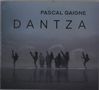 Text: "PASCAL GAIGNE", "DANTZA", "MUSIC FROM THE MOTION PICTURE BY TELMO ESNAL". Silhouetten tanzen im Nebel., CD