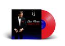 Text: "Dean Martin Greatest Hits". Ein Mann im Smoking und an der Seite eine rote Schallplatte., LP