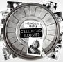 „MEINDERT TALMA“ und „CELLULOID ILLUSIES“ auf einer Filmrolle, umgeben von Schwarz-Weiß-Fotos., LP