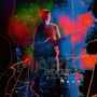 Text: "MARK BOGERT Antiquity Neon". Ein Musiker spielt Gitarre, umgeben von buntem, abstraktem, neonfarbenem Licht., CD