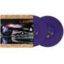 "Cairo" in orangener Schrift auf einem Cover mit Pyramiden in Kugeln, zwei lila Vinyl-Schallplatten daneben., 2 LPs