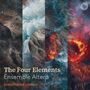 "The Four Elements, Ensemble Altera, Christopher Lowrey." Vier Spalten mit Naturmotiven: Erde, Luft, Wasser, Feuer., CD