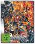 Avengers: Endgame (Ultra HD Blu-ray & Blu-ray im Steelbook), 1 Ultra HD Blu-ray und 2 Blu-ray Discs