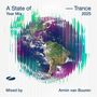 „A State of Trance 2025 Year Mix, Mixed by Armin van Buuren“; Erdansicht in Farben mit modernen Effekten., 2 CDs