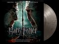 : Harry Potter And The Deathly Hallows Part 2 (180g) (Limited Numbered Edition) (Silver & Black Swirled Vinyl), LP,LP