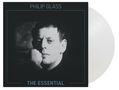 Philip Glass: The Essential Philip Glass (180g / auf 1500 Stück limitierte & nummerierte Auflage / Crystal Clear Vinyl), LP,LP,LP,LP