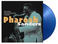 Pharoah Sanders (1940-2022): Great Moments With (180g) (Limited Numbered Edition) (Translucent Blue Vinyl), 2 LPs