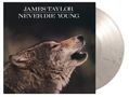 James Taylor: Never Die Young (180g) (Limited Numbered Edition) (White & Black Marbled Vinyl), LP
