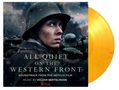 Volker Bertelmann (Hauschka): Filmmusik: All Quiet On The Western Front (Im Westen Nichts Neues) (180g) (Limited Numbered Edition) (Flaming Vinyl), LP