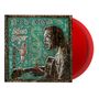 „Buddy Guy, Blues Singer“; Illustration eines Mannes mit Gitarre vor einem Mikrofon auf grünem Hintergrund., 2 LPs
