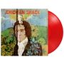 "CHICKEN SHACK", "Imagination Lady". Illustration eines Mannes mit dunklem Haar, Pflanzen im Hintergrund, rotes Vinyl., LP