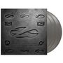 A State of Trance 25 Years, The Official Anthem Collection. Gravierte Logos auf einem grauen, metallischen Hintergrund.