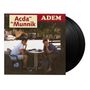 Cover mit den Worten "Acda en de Munnik" und "ADEM". Zwei Personen sitzen an einem Tisch im Freien., 2 LPs