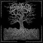 "Moonlover," "amateur bleak"; graues, verzweigtes Baum-Logo auf schwarzem Hintergrund; Wurzeln und Äste verbinden sich., 2 LPs