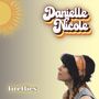 Text: "Danielle Nicole", "fireflies". Illustration: Sonne oben links, Frau mit Kopftuch unten rechts., CD