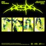 Text: "aespa The 2nd Album" und "Lemonade ACID Ver.". Graues Logo von "aespa" und vier verschwommene, grünliche Rechtecke., 1 CD und 1 Buch
