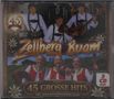 "Zellberg Buam", "45 GROSSE HITS inkl. neue unveröffentlichte Lieder", "3 CD BOX". Musiker in traditioneller Kleidung., 3 CDs