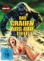 „Das Grauen aus der Tiefe“. Ein Monster erhebt sich bedrohlich aus dem Wasser. Eine Frau schreit panisch am Strand., DVD