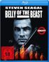 "STEVEN SEAGAL BELLY OF THE BEAST UNCU" und "FSK ab 18". Gesicht eines Mannes, Gewehr, Hubschrauber, Mönche.