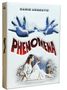 "DARIO ARGENTO" oben, "PHENOMENA" mittig. Illustration: Zwei blaue Hände oben, unten ein Mädchen mit Schmetterling., 1 Ultra HD Blu-ray, 1 Blu-ray Disc und 1 CD