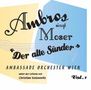 Wolfgang Ambros: Ambros singt Moser: "Der alte Sünder" (Black Vinyl), LP, LP
