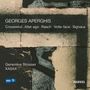 Georges Aperghis (geb. 1945): Crosswind für Viola & 4 Saxophone, CD