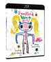 "Slaughtered Vomit Dolls" steht groß auf einer bunten Zeichnung mit einer figurativen Person mit gelbem Haar und blauen Umrissen., Blu-ray Disc