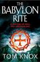 Tom Knox: The Babylon Rite, Buch