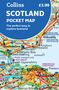 Collins Maps: Scotland Pocket Map, KRT
