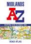 A-Z Maps: Midlands A-Z Road Atlas, Buch