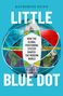 "LITTLE BLUE DOT: How the Global Positioning System Shaped the Modern World." Grafik mit Weltkarten-Bruchstücken.