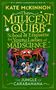 Titel: "The Millicent Quibb School of Etiquette for Young Ladies of Mad Science." Illustration: Eine große Spinne mit Figuren im Dschungel., Buch