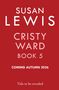 Weiße und rosafarbene Schrift auf rotem Hintergrund kündigt "CRISTY WARD, BOOK 5" an. Erscheint Herbst 2026.