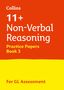 Collins 11: 11+ Non-Verbal Reasoning Practice Papers Book 3, Buch