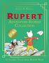 "RUPE" und "ADVENTURE STORIES COLLECTION" sind Titel. Illustration: Rupert Bär in gelben Hosen, roter Jacke., Buch