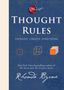 „Thought Rules: Thought Creates Everything“ in großen Buchstaben, darunter geometrische Muster und der Name Rhonda Byrne., Buch