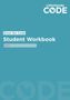 Ein türkisfarbenes Cover mit den Texten: "Grow the Code", "Student Workbook", "Name:", und "Little Wandle CODE" mit Logo., Buch