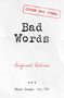 Rioghnach Robinson: Bad Words, Buch